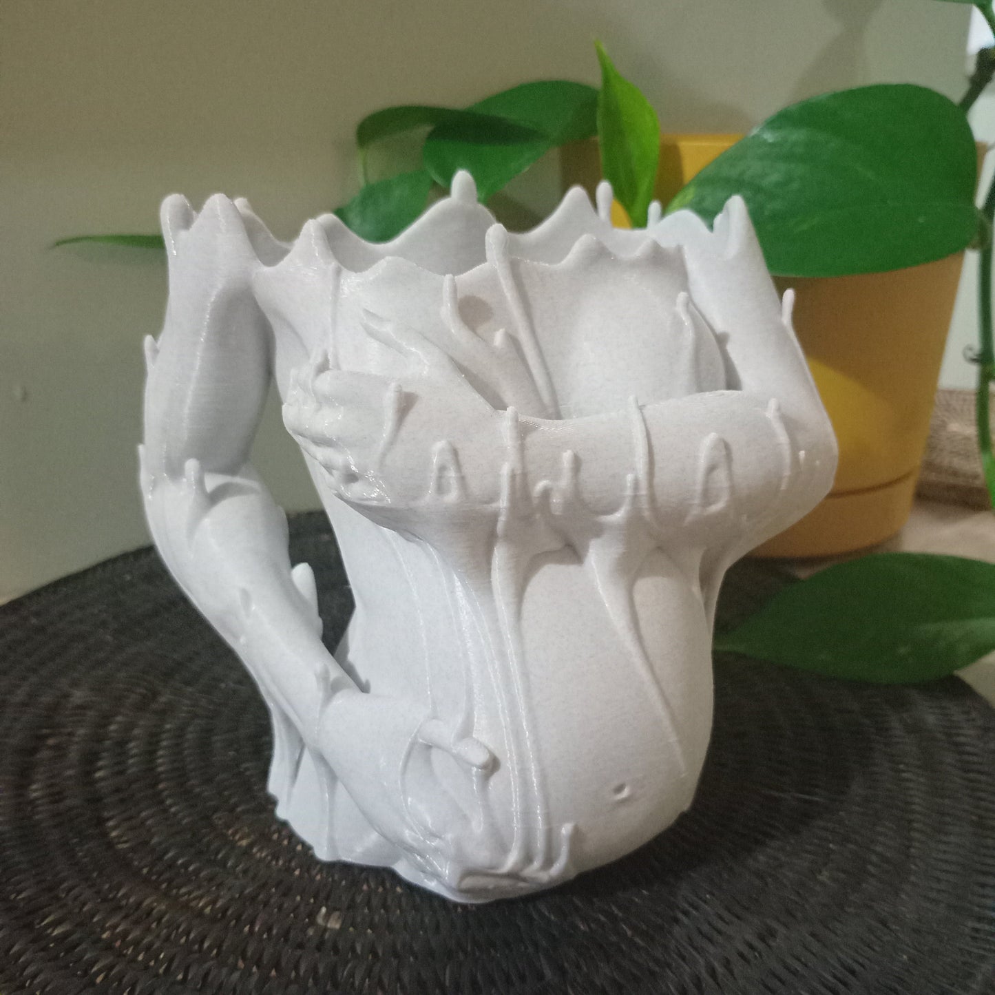 Mother Goddess  Plant Pot