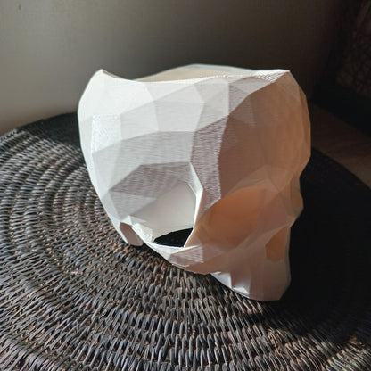 Geometric Skull Plant Pot