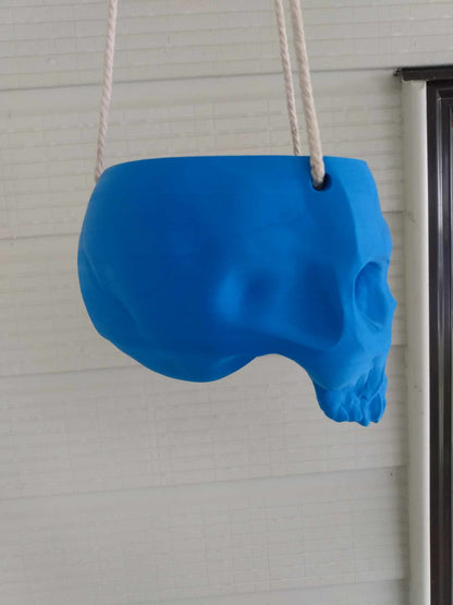 Hanging Skull Plant Pot