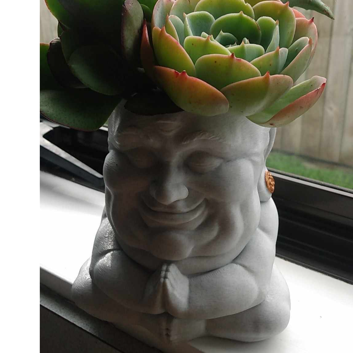 Happy Buddha Plant Pot