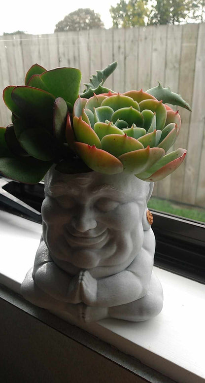 Happy Buddha Plant Pot